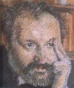 Edgar Degas Detail of  Portrait of the man Spain oil painting reproduction